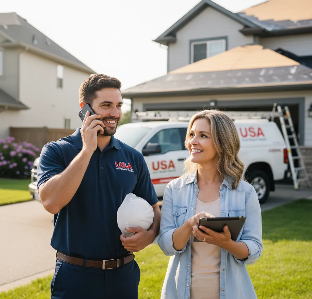 USA Roof Repair Experts customer support in Bend